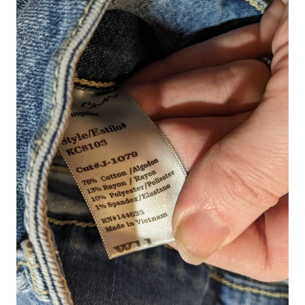 Kancan Distressed Skinny Jeans - Picture 7 of 12